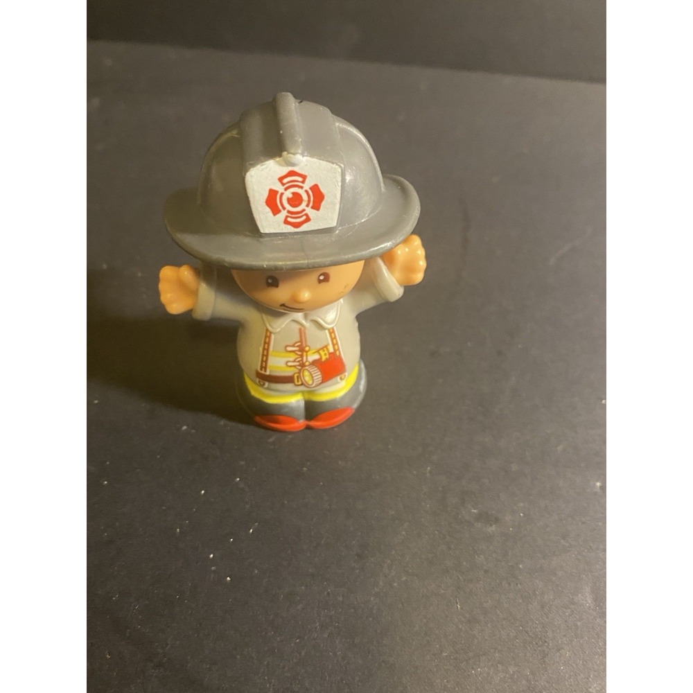 2016 Mattel Little People Fire Rescue 3 inch Figure